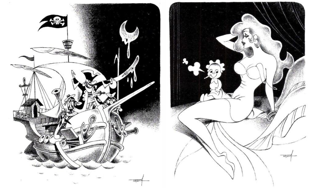 Enrico De Seta, l’umorismo disegnato 
