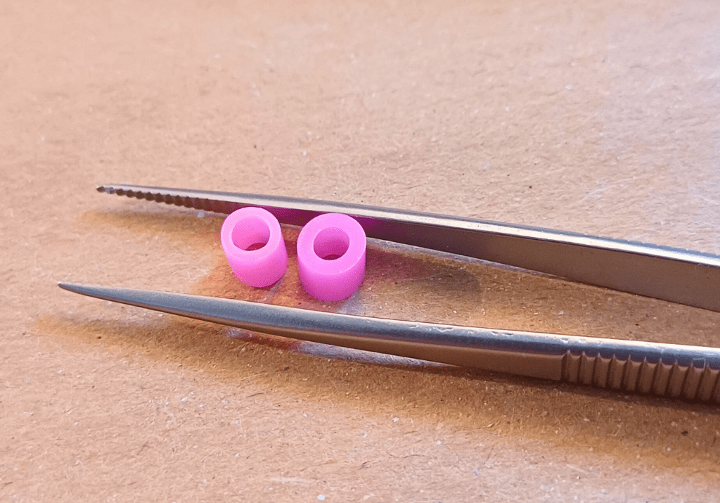 Perline da stirare e pinzetta