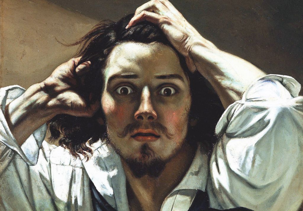 The Desperate Man | Gustave Courbet | 1845