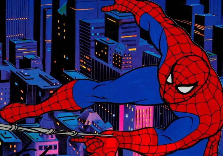 la maschera di spider-man