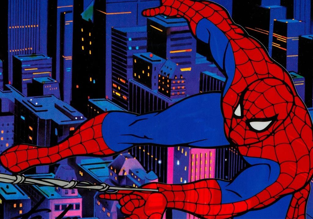 la maschera di spider-man